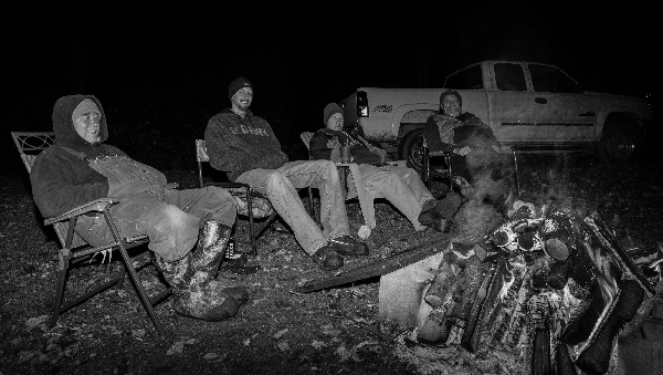 Fall Evening Campfire